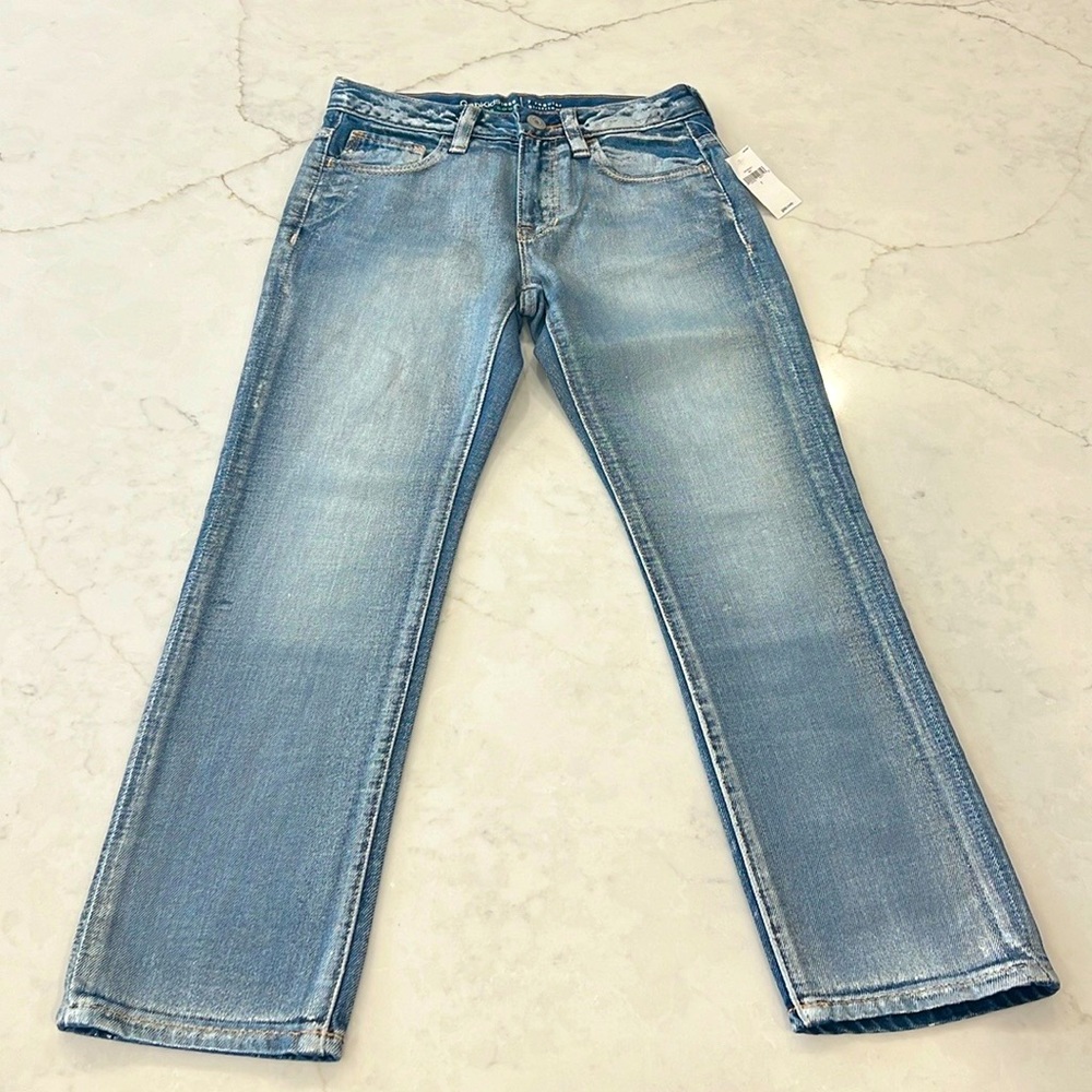 Gap girls shimmer jeans size 7
